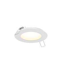  5006-CC-V-WH - Multi CCT Slim Round Recessed Panel Light - universal 120V-347V, 0-10V dimming