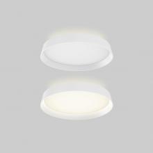 Dals CFH12-3K-WH - Aurora 12 Inch Dual - Light Dimmable LED Flush Mount