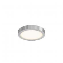 Dals CFLEDR06-CC-SN - 6 Inch Round Indoor/Outdoor LED Flush Mount