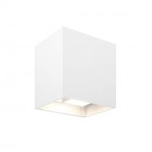  LEDWALL-G-CC-WH - Square adjustable up and down 5CCT LED wall sconce