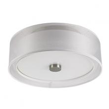 Russell Lighting 343-716/BCH - Avalon - 16" Semi-Flush in Brushed chrome with double shade