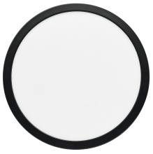 Russell Lighting FM5607/BK - Disc- LED 5CCT 7" Flush Mount in Black