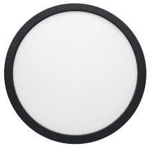 Russell Lighting FM5609/BK - Disc- LED 5CCT 9" Flush Mount in Black