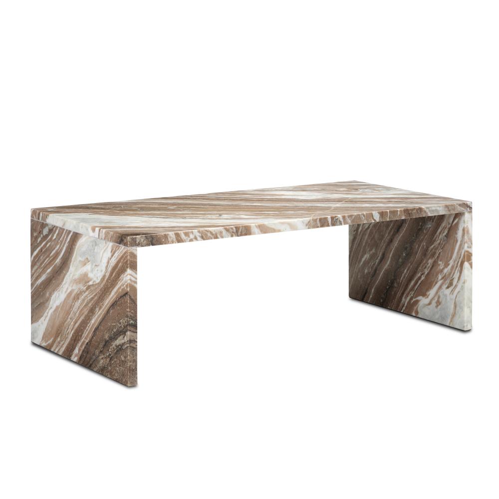 Ryan Brown Marble Cocktail Table