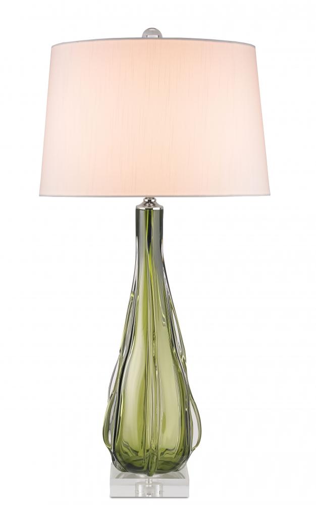 Zephyr Green Table Lamp