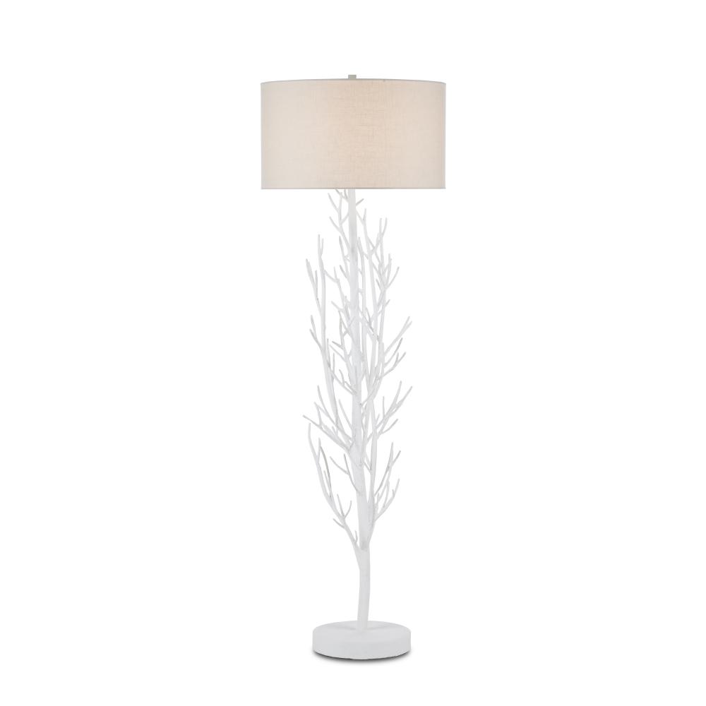Twig White Floor Lamp