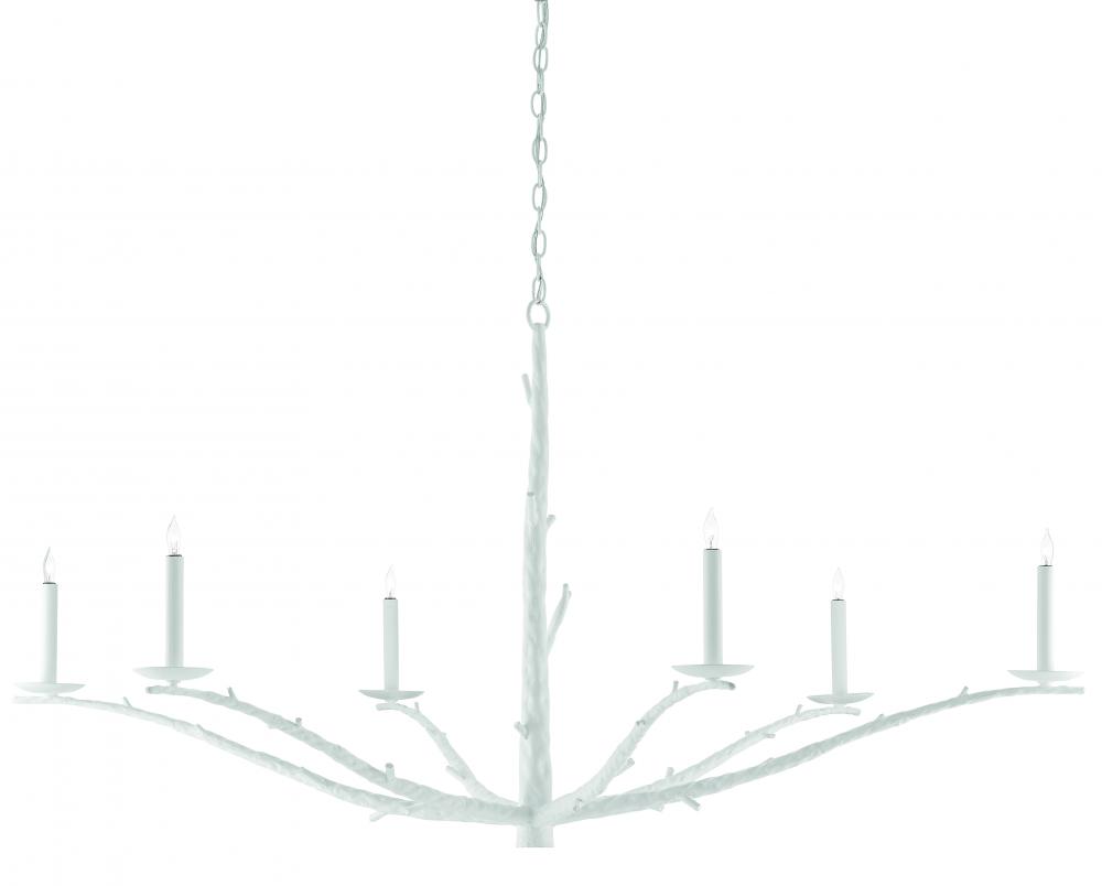 Tallu White Chandelier