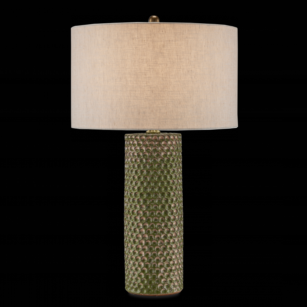 Polka Dot Green Table Lamp