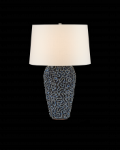  6000-0745 - Milos Blue Table Lamp