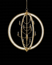  9236 - Aphrodite Gold Orb Chandelier