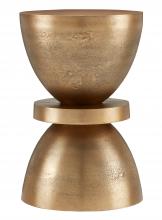 Currey 4000-0132 - Ivaan Brass Accent Table