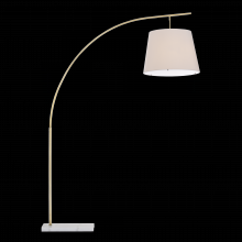 Currey 8000-0125 - Cloister Large Brass Floor Lamp
