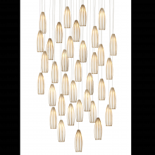  9000-1191 - Parish 36-Light Round Multi-Drop Pendant