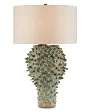 Currey 6000-0744 - Sea Urchin Green Table Lamp