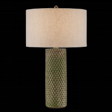 Currey 6000-0820 - Polka Dot Green Table Lamp