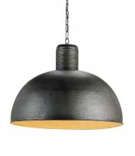 Currey 9781 - Saga Black Pendant