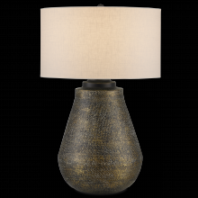Currey 6000-0890 - Brigadier Brass Table Lamp