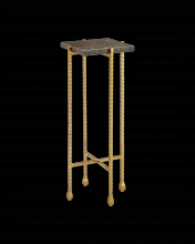 Currey 4000-0171 - Flying Marble Gold Drinks Table