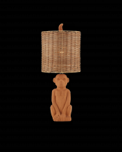  6000-0850 - King Louie Terracotta Table Lamp