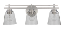  19624BNK3 - Drake 3 Light Vanity in Brushed Polished Nickel