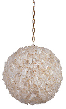  48493-GLD - Roxx 4 Light X-Large Pendant in Gilded w/Quartz Crystals