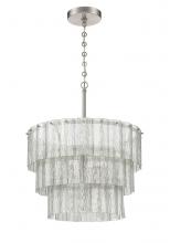Craftmade 48694-BNK - Museo 9 Light Pendant in Brushed Polished Nickel