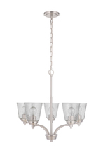  50225-BNK - Tyler 5 Light Chandelier in Brushed Polished Nickel