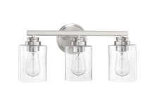  50503-BNK - Bolden 3 Light Vanity in Brushed Polished Nickel