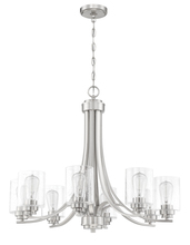  50528-BNK - Bolden 8 Light Chandelier in Brushed Polished Nickel