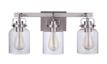  53603-BNK - Foxwood 3 Light Vanity in Brushed Polished Nickel