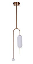 Craftmade 53892-SB-LED - Tuli LED Pendant in Satin Brass