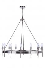 Craftmade 54314-BNK - Larrson 14 Light Chandelier in Brushed Polished Nickel