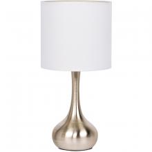 Craftmade 86226 - 1 Light Metal Base Table Lamp in Brushed Polished Nickel