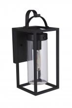 Craftmade ZA4804-MN - Neo 1 Light Small Outdoor Wall Lantern in Midnight