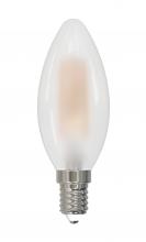 Craftmade 9694 - 3.74" M.O.L. Frost LED C11, E12, 2.5W, Dimmable, 3000K