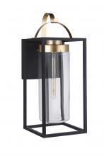  ZA4834-MNSB - Neo 1 Light Extra Large Outdoor Wall Lantern in Midnight/Satin Brass