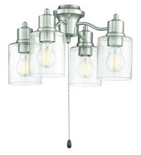  LK403107-BNK-LED - 4 Light Universal Light Kit in Brushed Polished Nickel