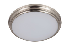  X6611-BNK-LED - X66 Series 1 Light 11" LED Flushmount in Brushed Polished Nickel