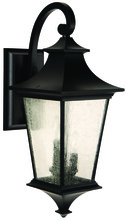  Z1374-MN - Argent II 3 Light Large Outdoor Wall Lantern in Midnight