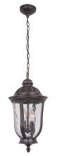  Z6011-OBO - Frances 2 Light Outdoor Pendant in Oiled Bronze Outdoor