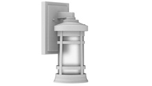  ZA2304-TW - Resilience 1 Light Small Outdoor Wall Lantern in Textured White