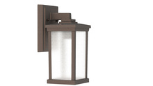  ZA2404-BZ - Resilience 1 Light Small Outdoor Wall Lantern in Bronze