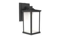  ZA2414-TB - Resilience 1 Light Medium Outdoor Wall Lantern in Textured Black