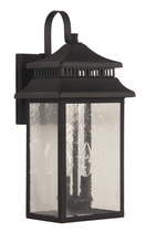 Craftmade ZA3114-DBG - Crossbend 2 Light Medium Outdoor Wall Lantern in Dark Bronze Gilded