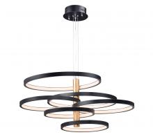 ET2 E24327-BKGLD - Hoopla-Multi-Light Pendant