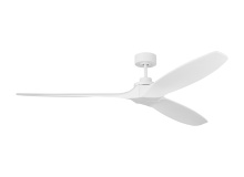 Visual Comfort & Co. Fan Collection 3CLNSM70RZW - Collins Smart 70 - Matte White